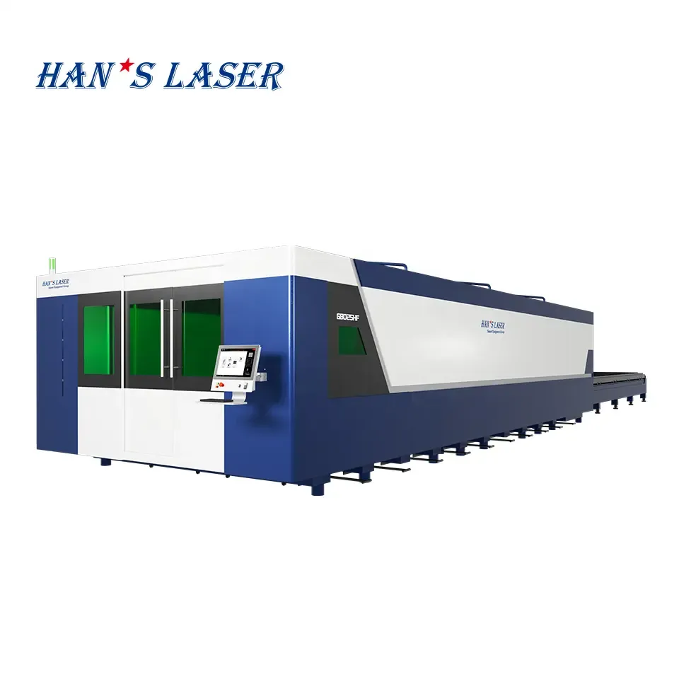HAN'S G8025HF high-precision CNC fiber laser cutting machine bed (2.5x8m format)