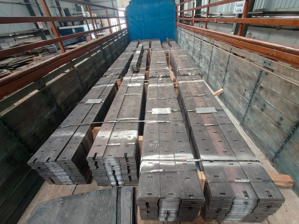 Boiler ladder support plate dispatch by Onkar Engineering