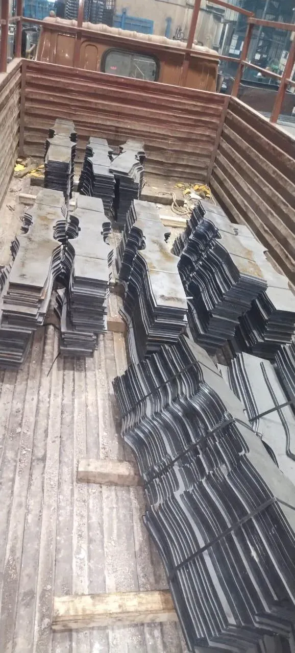 6 mm laser-cut parts prepared for dispatch by Onkar Engineering